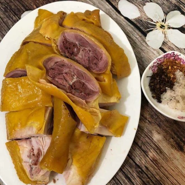 gà ri muối hun khói là gì